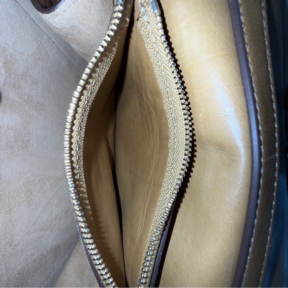 Tory Burch Charlie Shoulder Bag - Wren Brown - Picture 13 of 16